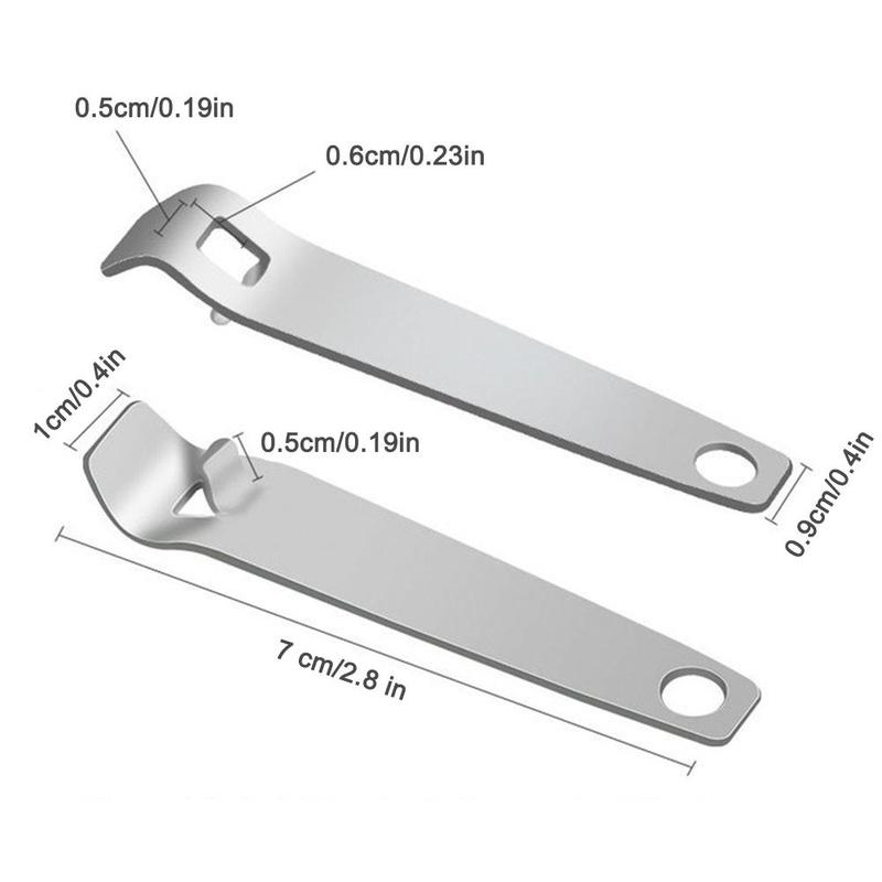 1-5pcs Stainless Steel Oral Liquid Vial Opener Nurse Doctor Medical Tool Portable Ampule Bottle Topless Can Opener for Kitchen