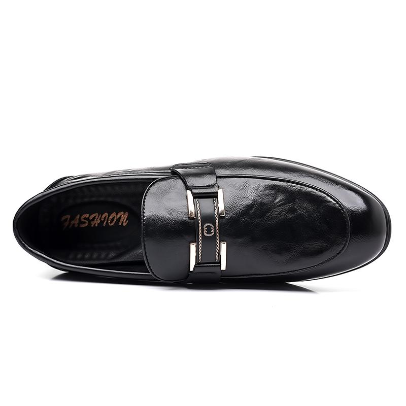 Fashion Genuine Leather Shoes For Man Leather Casual Shoes Fashion Business Oxford Shoes High Quality Designer Work Shoes