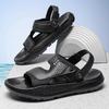 Fashion Men's Summer Outdoor Sports Sandals Anti-slip Soft Bottom Beach Shoes Comfortable Wear for Teenagers And Adults