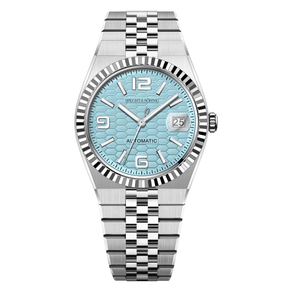 37MM Luxury Mechanical Automatic Watch Miyota 8215 Stainless Steel Waterproof Luminous Sapphire Glass Business Men's Watch