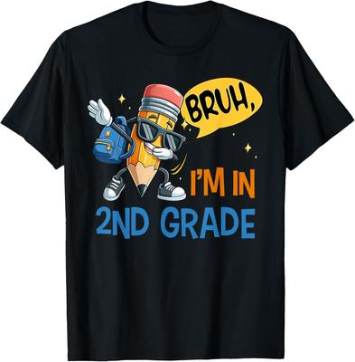 Bruh Im In 2nd Grade Team Second Grade Back To School Boys Gift Unisex Tshirt
