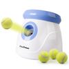 Pet Prime Ball Launcher, автоматическая машина для метания игрушечных мячей для собак с 3 дистанциями запуска и 3 мини-теннисными мячами для маленьких и средних собак, обучающая