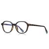 Leopard Frame Oval Prescription Glasses For The Nearsighted Teenage Students Myopia Glasses Finished 0 -0.5 -0.75 To -6.0