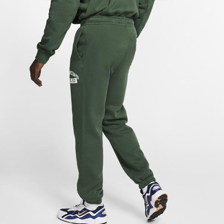 Nike X Очень странные дела Школа Хоукинса Физ. Штаны Ed Зеленые Белые Мужские CQ3656-323