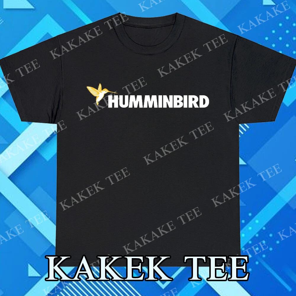 New Humminbird Fishing Logo T-Shirt Funny Size S to 5XL
