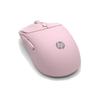 HP 400 Silent Wireless Mouse Bluetooth USB Dongle Sensor Up To 6000 Silicone Battery Life Up To 24 Ambidextrous Design Pink 2.4GHz Connection,