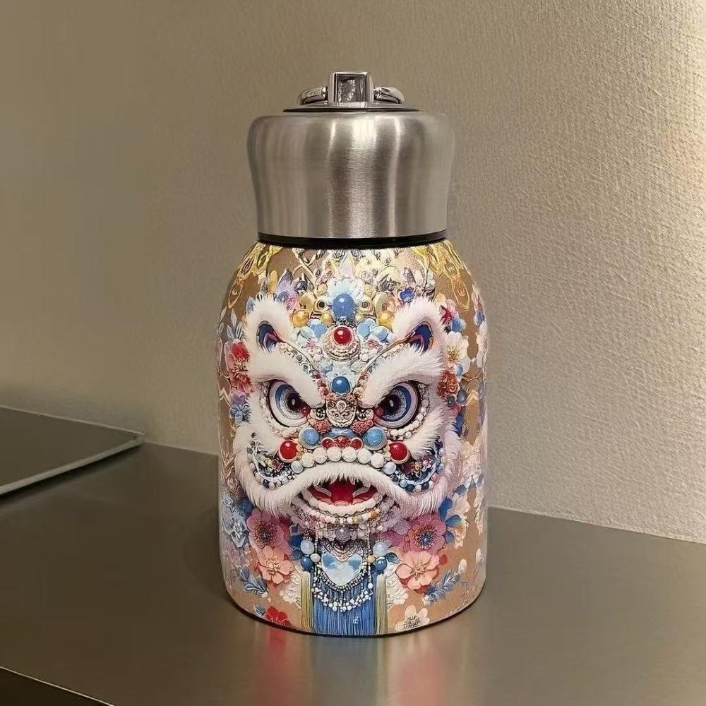 Непротекающая бутылка для воды 300 мл Тонкая термоизолированная бутылка для воды для активного отдыха