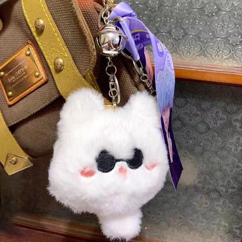 Аниме дзюдзюцу кайсэн годзё сатору кошка плюшевая игрушка милая вышивка плюшевые игрушки куклы кулон мультфильм игрушки для детей подарок