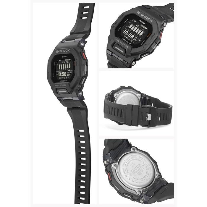 Casio G-Shock G-SQUAD Bluetooth GBD-200-1JF Мужские Черные