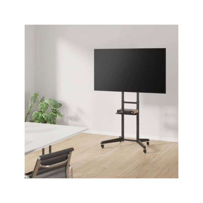 Support De Sol TV 37-70 Pouces - AISENS - FT70TE-211 - Charge Max. 50kg - Noir