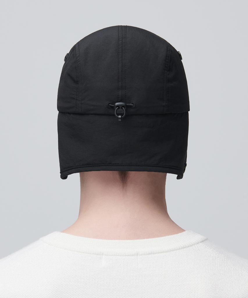 MUSINSA STANDARD Earflap Camp Cap [Black]