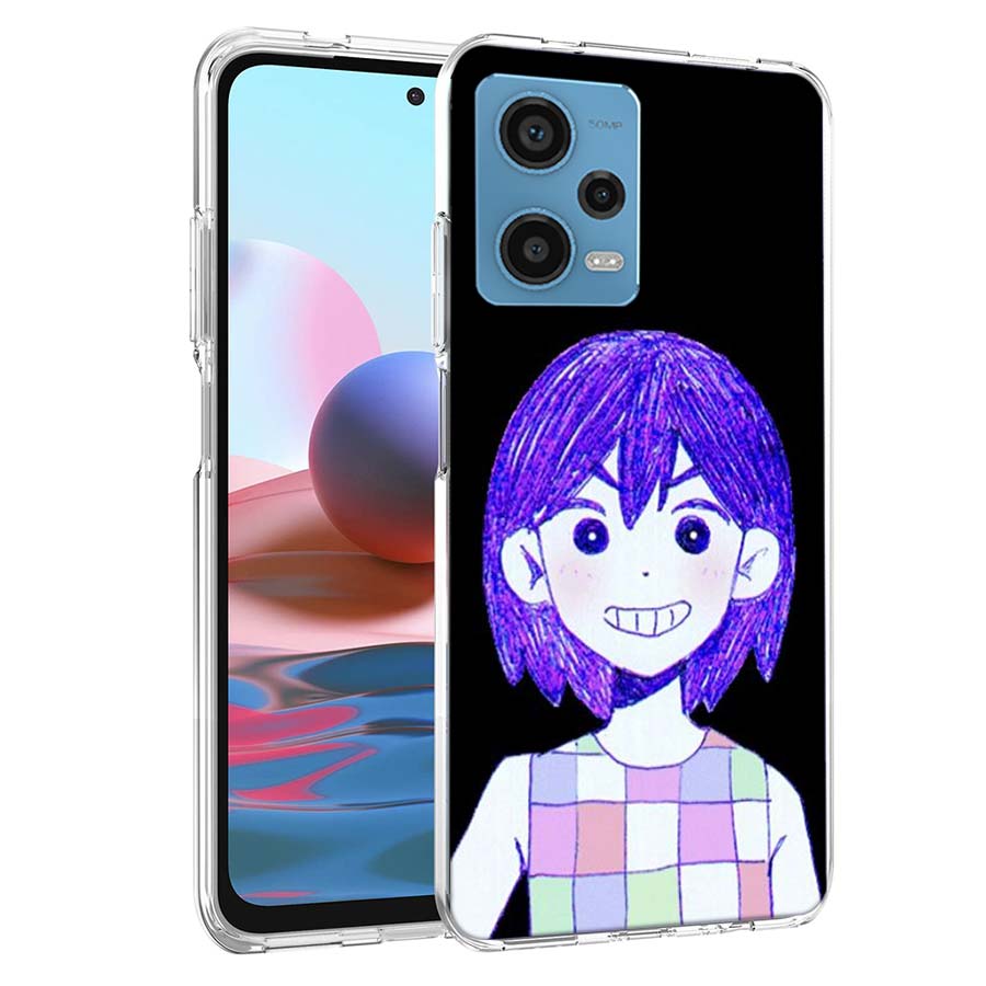 Игровой мультяшный чехол O-Omori для Redmi Note 13 12 14 15 Pro Plus 13R 11 11T 11E 11S 10 Pro 10S 9 9S Прозрачный ТПУ чехол для телефона Ca