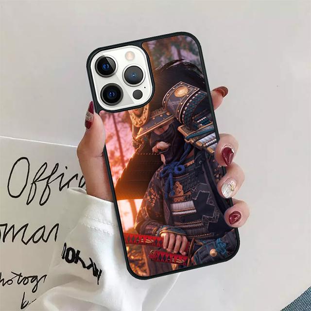 Чехол-ракушка Самурайский Воин Для iPhone 17 Air 15 16 14 13 12 Pro Max 11 Pro Max Plus Чехол для Телефона