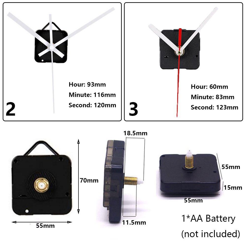 Repair Accessory Hour/Minute/Second Clock Parts Wall Clock Quartz Replacement