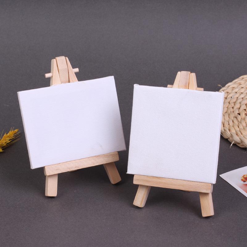 Kids' DIY Acrylic Paint Set with Easel Frame