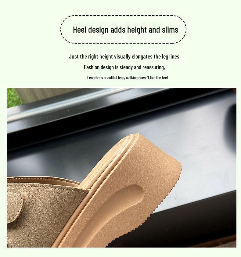 Женские ретро сандалии на мягкой подошве с одним ремешком - Уличные балетки "Наступи на дерьмо" от Инфлюенсера