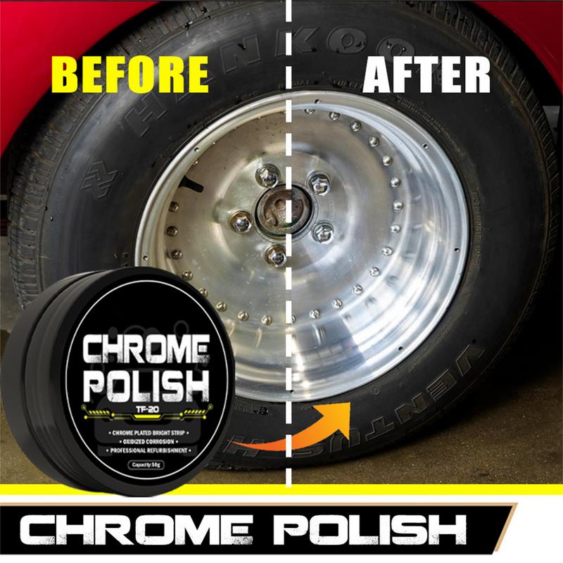 Car door and window chrome strip repair metal polishing paste bright strip renovation paste chrome parts repair renovation agent
