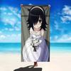W-Watamote Томоко Куроки Микрофибра Пляжное полотенце Быстросохнущее Супервпитывающее Без песка Мягкое Большое Банное полотенце Полотенце для спортзала