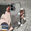 Edge 60 Butterfly Bracket Bracelet Phone Holder Glitter Case for Motorola MOTO Edge 60 Edge60 Fusion 60S Stand Soft Back Cover