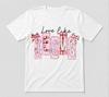 Love Like Jesus Christian Jesus Lover Graphic Gift Tee White T-shirt