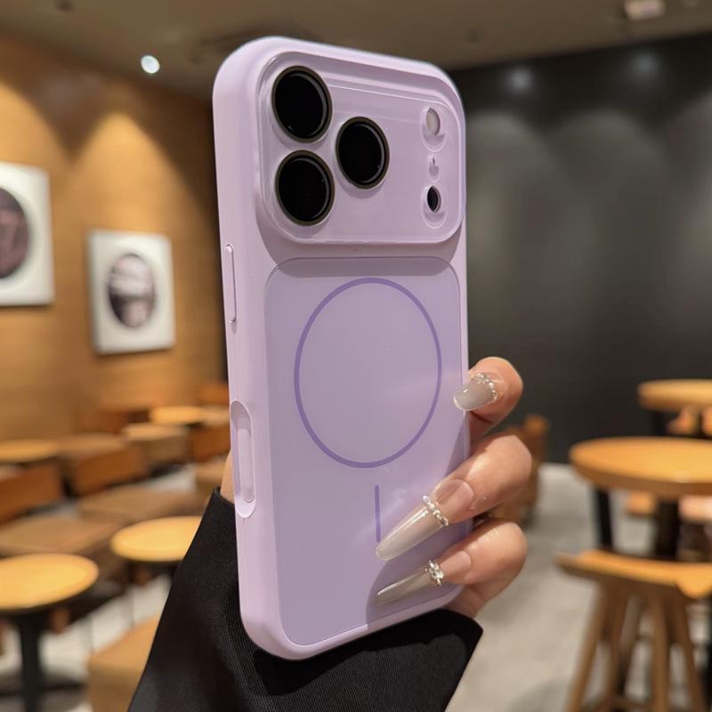 Двухцветный магнитный чехол для iPhone 17 Pro Max – Трансформируется в защитный чехол для iPhone 15/16 Pro, устойчивый к падениям