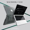Laptop Protective Case MacBook Pro 14 Air 13.6 Fabric Hollow Heat Dissipation Shockproof Stand Function