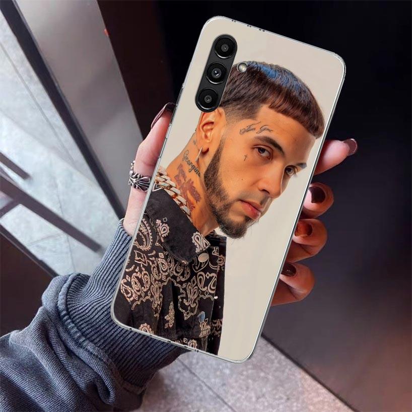 Anuel AA Real H-Hasta La M-Muerte Phone Case For Samsung Galaxy A17 A16 A15 A14 A13 A57 A56 A55 A54 A53 A37 A36 A35 A34 A33 A26