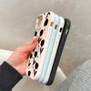 For Samsung A16 A15 A14 A13 S24 S23 Redmi 13C Note 13 12 11 Pro iPhone 16 15 Flowers Pattern Soft Silicone Candy Color Phone Case