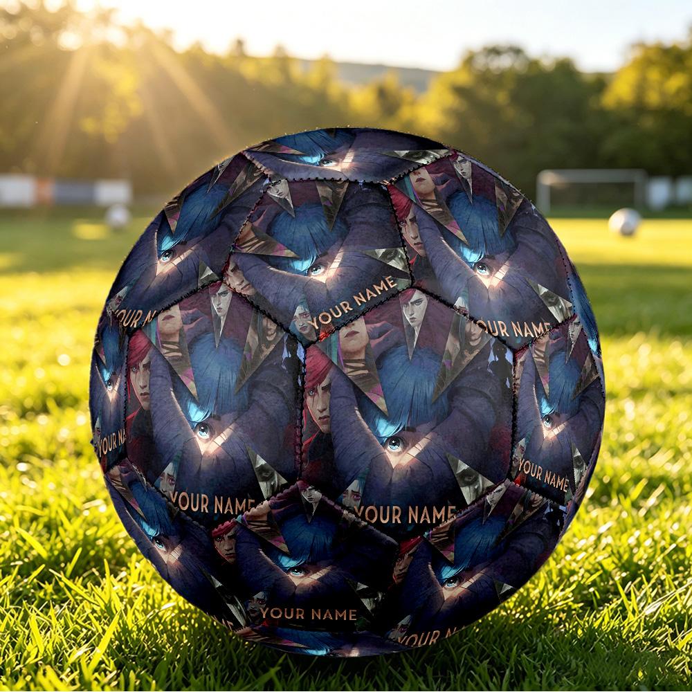 Size 5 FootballLeague of Legends Durable PU Soccer Ball for Sports Training Outdoor Competition