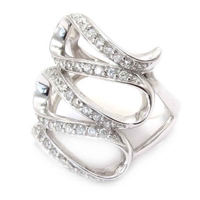 Серебряное кольцо "Богиня"