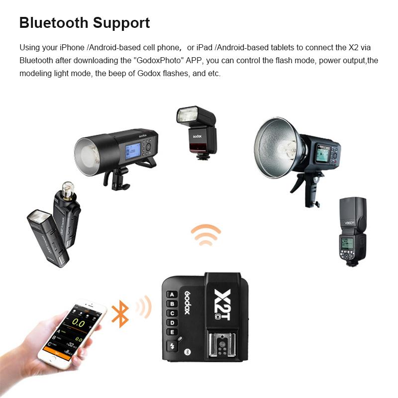 X2T-C X2T-N X2T-S X2T-F X2T-O X2T-P TTL 1/8000s HSS Беспроводной передатчик вспышки для Canon Nikon Sony Fuji Olympus