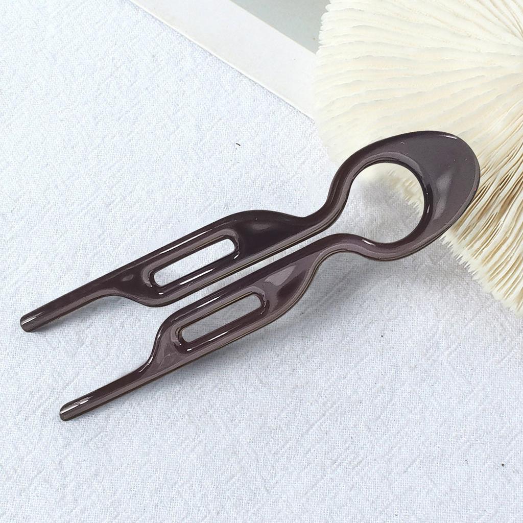 Американская U-образная волнистая заколка для женщин с прической на затылке, универсальная заколка для волос с повязкой на голову