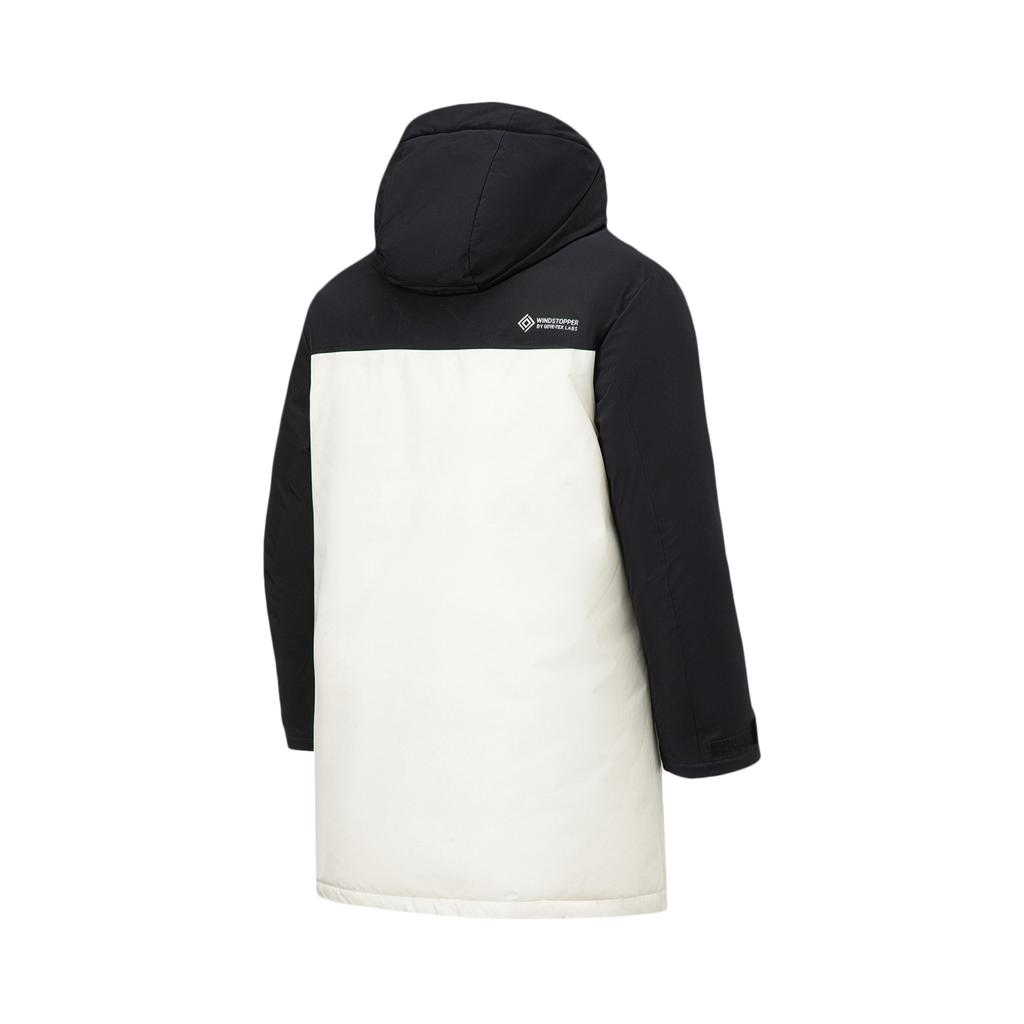 Li Ning Hot Pots Down Collection Down Jacket Men's Vanilla White/Black AYMT319-3