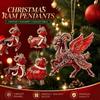 2D Christmas Tree Ornament Hanging Christmas Decor New Christmas Sheep Ornament  Home