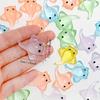 20PCS Miniature Sting Ray Figurines Mini Duck Sculpture Realistic Resin Sting Ray Cake Topper Mini Sting Ray Sea Animal Figurine