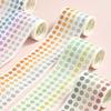 Gradient Polka Dot Washi Tape for DIY Journals - Morandi Colorful Stickers