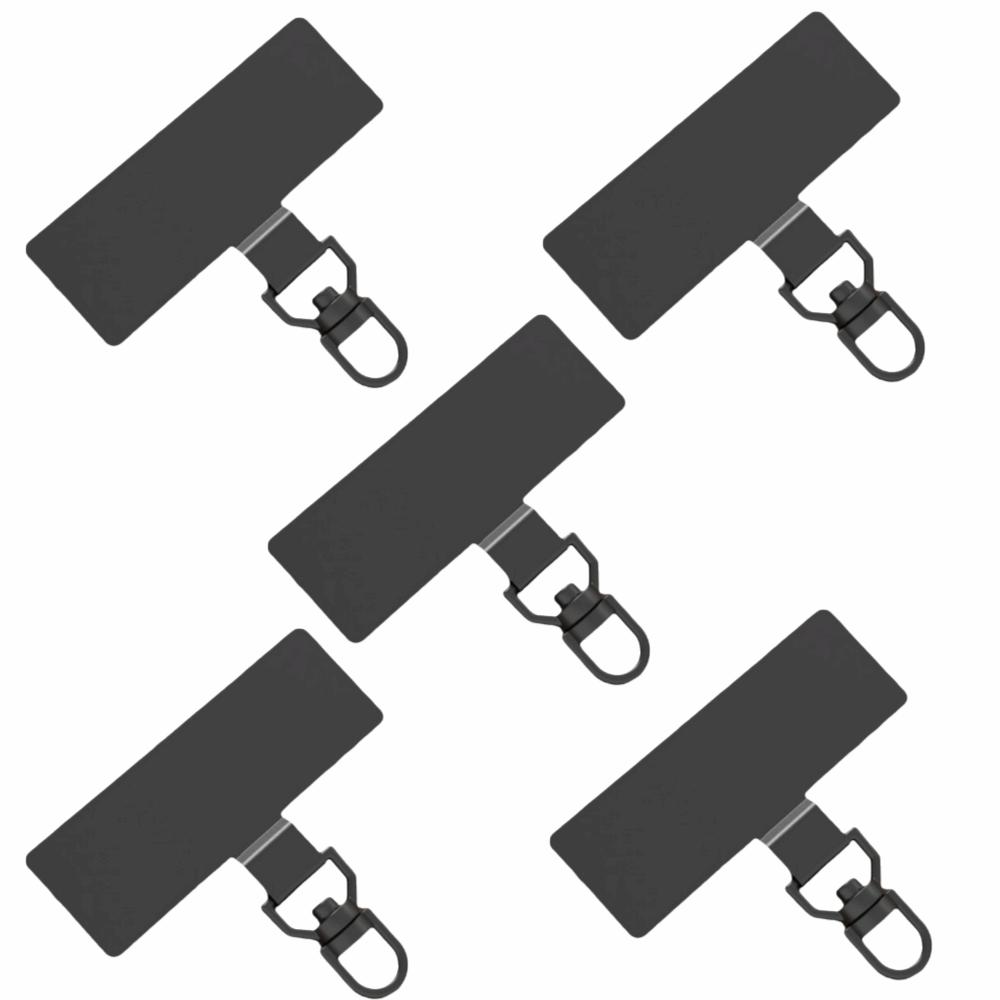 5Pcs Ultra-thin Phone Lanyard Connecter 360° Rotating Phone Patch Gasket Phone Accessory
