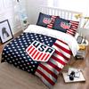 Stars, stripes, USA emblem. Bedding sets Duvet cover sets Duvet covers Pillowcases(1*Duvet Cover 2*Pillowcases without duvet insert)