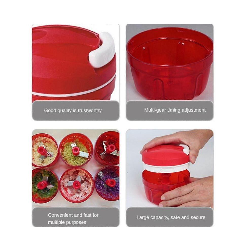 (вогнутый край)Tupperware Chef Turbo-chef Красный Совместим с D158 Измельчитель лука Speedy Boy Резак для лука 2025 Новый