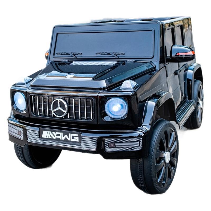 Детский электрический внедорожник Mercedes-Benz G-Class с пультом управления, подходит для мальчиков и девочек - большой полноприводный, каталка.
