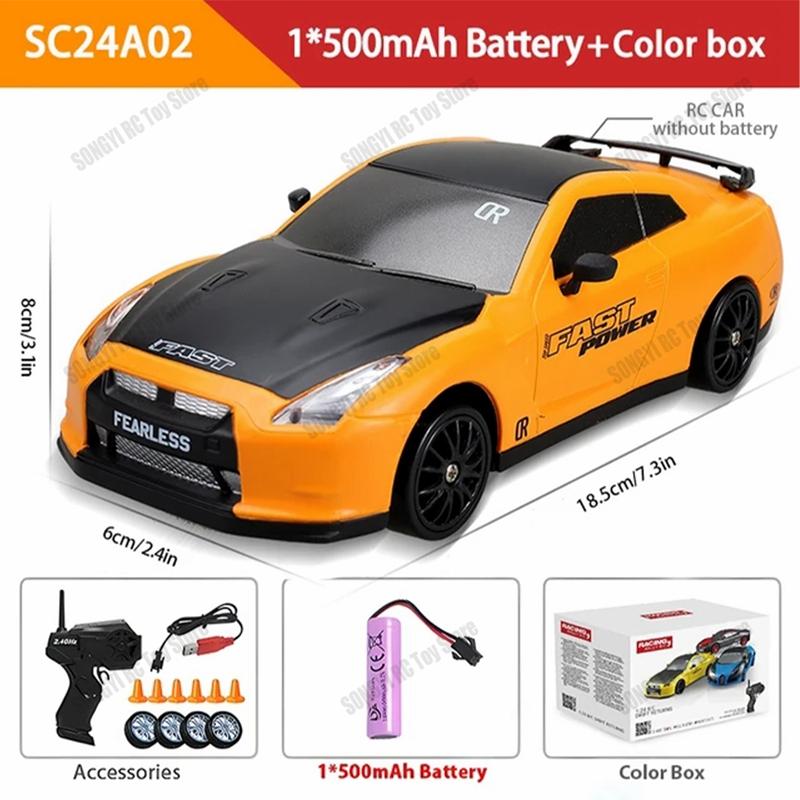 4WD RC Drift Car Remote Control GTRPRO AE86PRO Model 4x4 Racing RTR Radio Truck Vehicle Toy Gift for Boy Girl Children Kids Adult