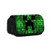Квадратный Мужчина Большая Вместимость Двойной Пенал Minecraft Начальная и Средняя Школа Пенал Канцелярский Пенал