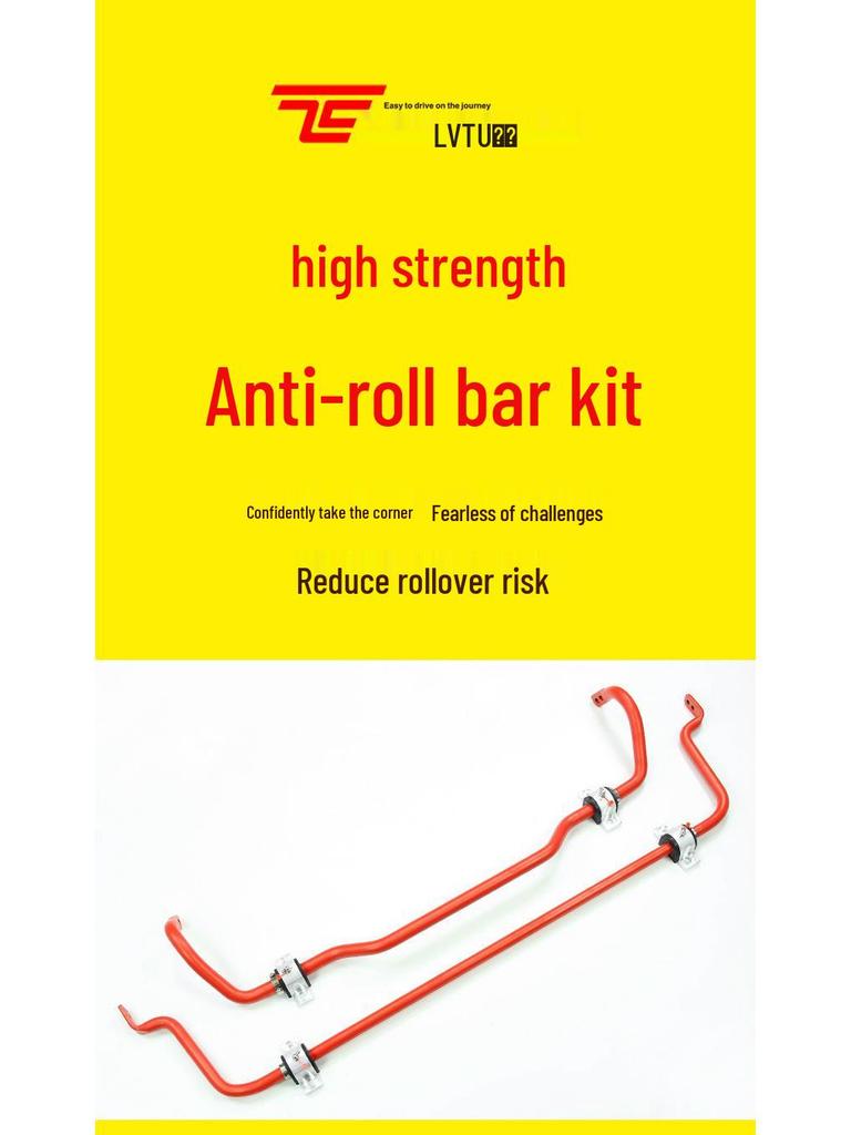 Cadillac ATS-L Front & Rear Sway Bar Modification Kit with Bushings