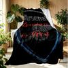 Arsenal F.C Pattern Blanket for Home Decoration, Bed, Sofa, Car Travel, Camping, Suitable for All Seasons, Birthday Christmas Gift