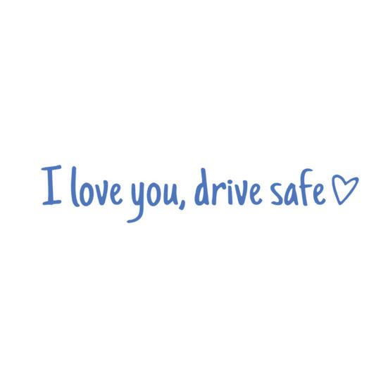 Наклейки I Love You Drive Safe на зеркало заднего вида виниловая наклейка для женщин водонепроницаемая декоративная наклейка на автомобиль аксессуары для автомобиля