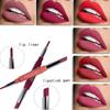Last Dual Head Lipliner Matte Lip Lipstick Pencil Makeup