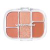 Набор косметики wakemake Soft Sheer 01 Coral Best Cosmetics, включающий хайлайтер для создания полупрозрачного эффекта. Популярная корейская косметика для мультипалеток Hertz.