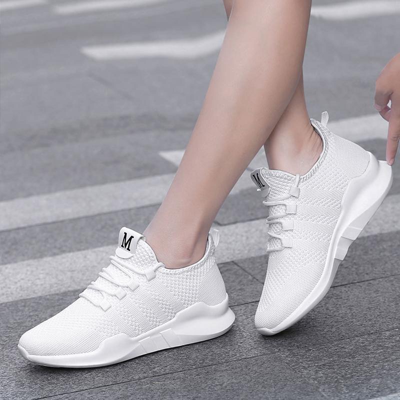 Белая сетчатая обувь для танцев в стиле квадрат, мягкая подошва, современная джазовая танцевальная обувь для взрослых, спортивная обувь для танца Ghost Step