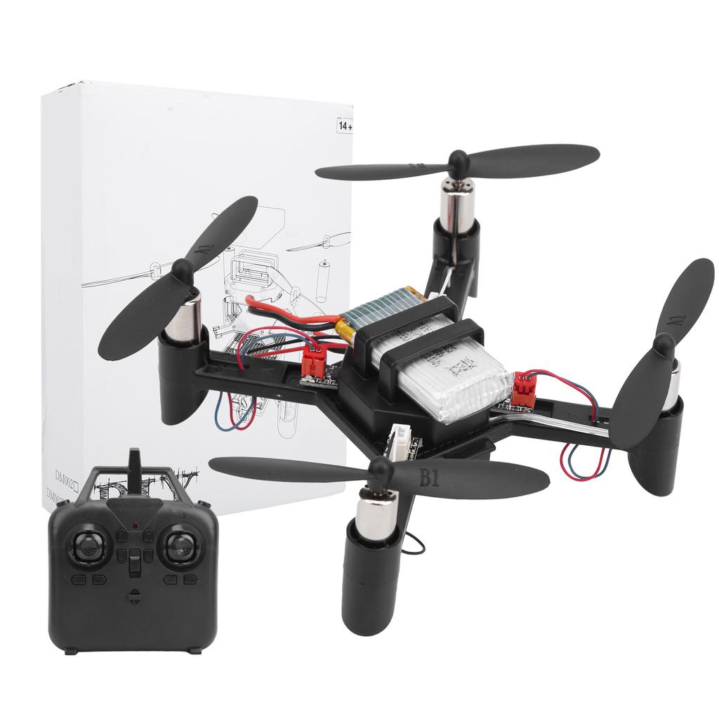 Пульт для самостоятельной сборки? Управляемый дрон комплект Мини квадрокоптер пластиковый металл самолет обучающая игрушка