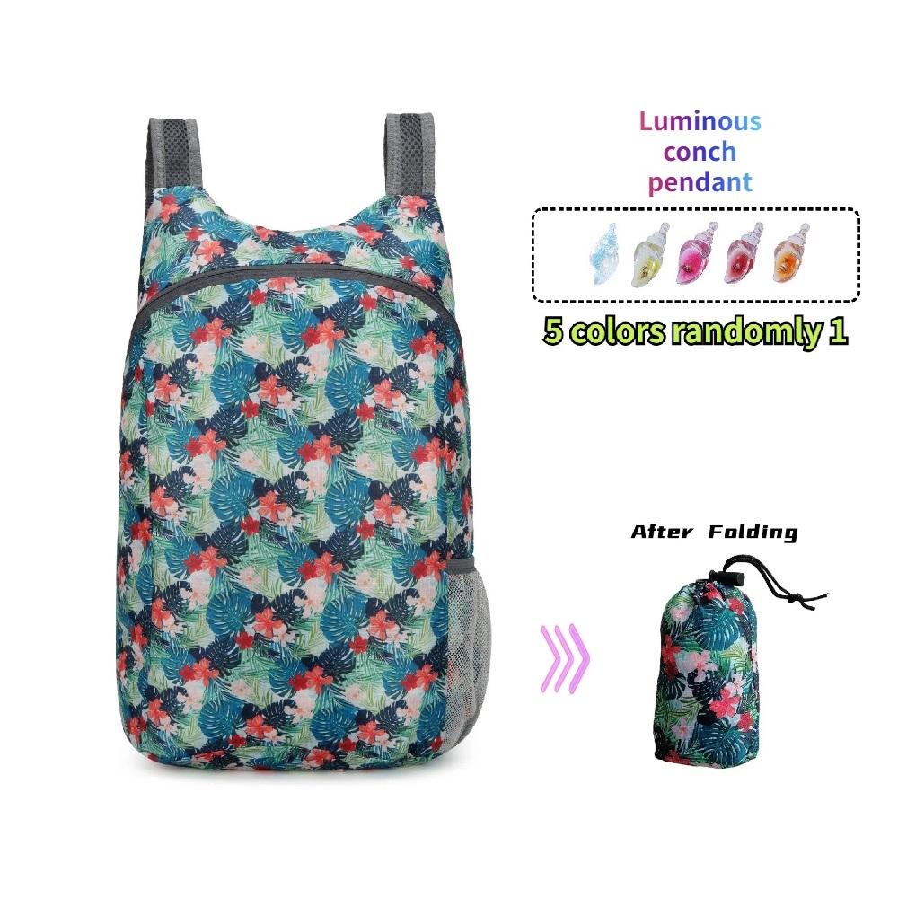 Портативный складной рюкзак Легкий водонепроницаемый рюкзак для путешествий на открытом воздухе